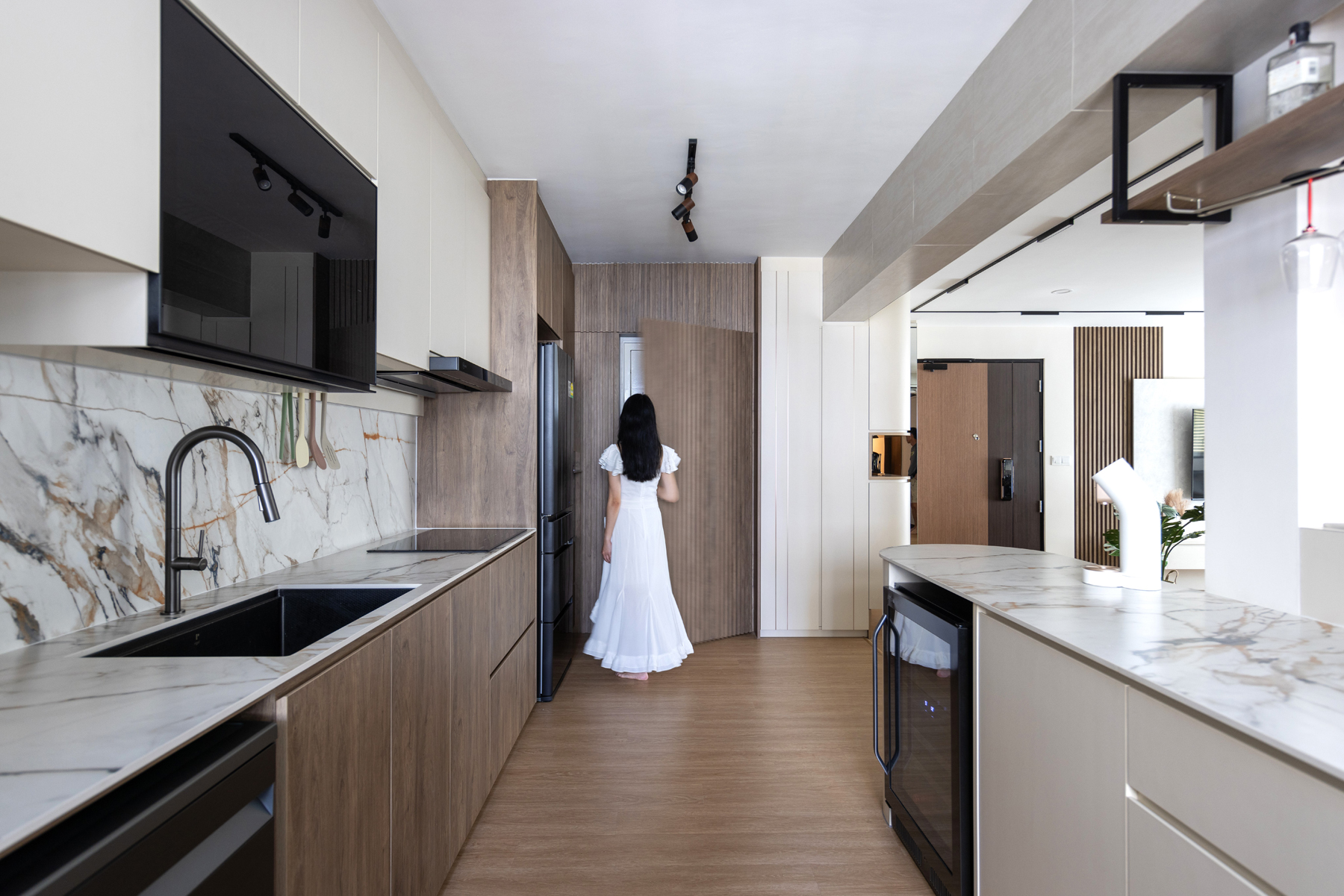 Contemporary, Modern, Others Design - Kitchen - HDB 5 Room - Design by U-Home Interior Design Pte Ltd