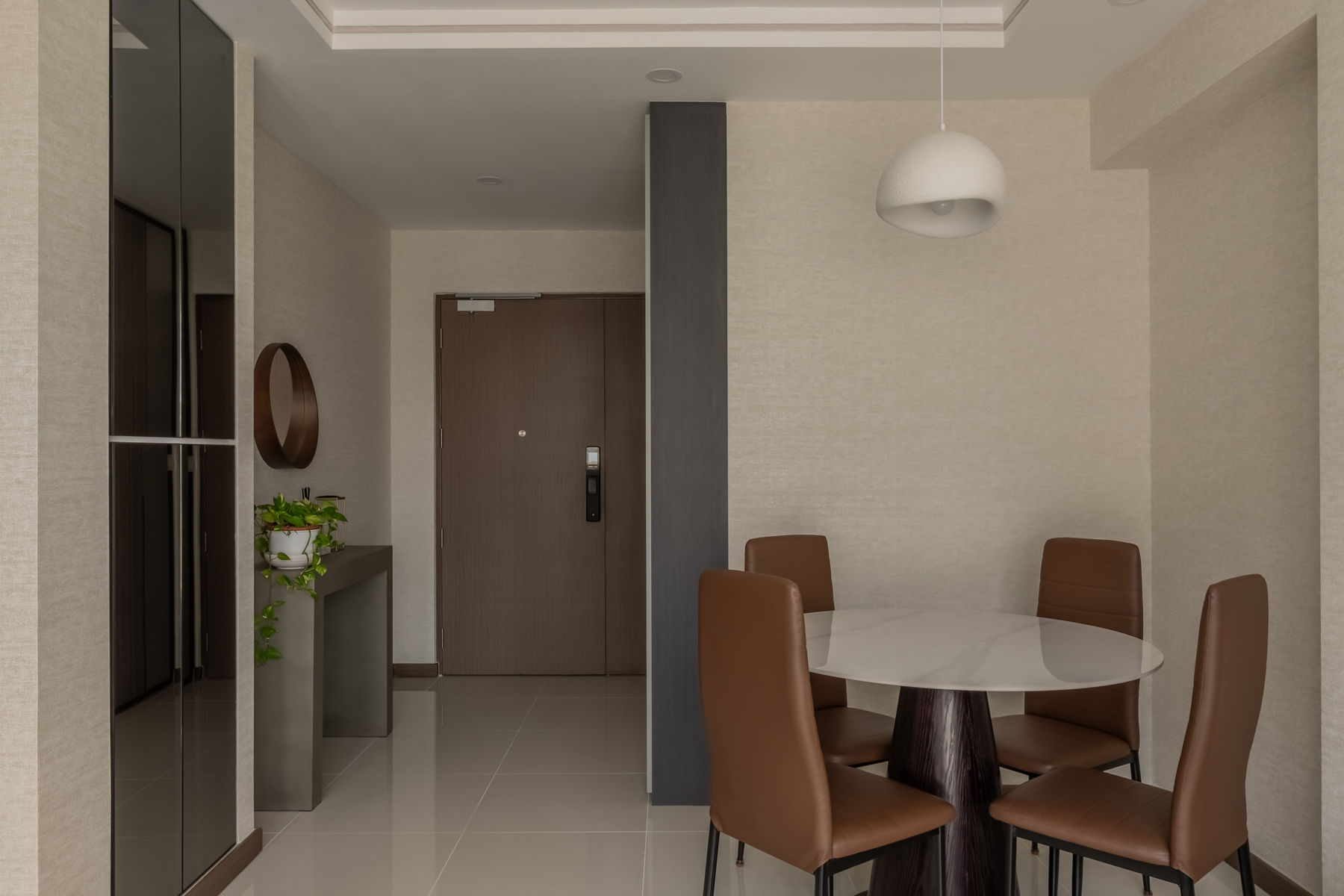 Contemporary, Modern Design - Dining Room - HDB 3 Room - Design by U-Home Interior Design Pte Ltd